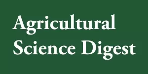 Agricultural Science Digest Advertising