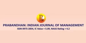 Prabandhan Indian Journal Of Management Advertising