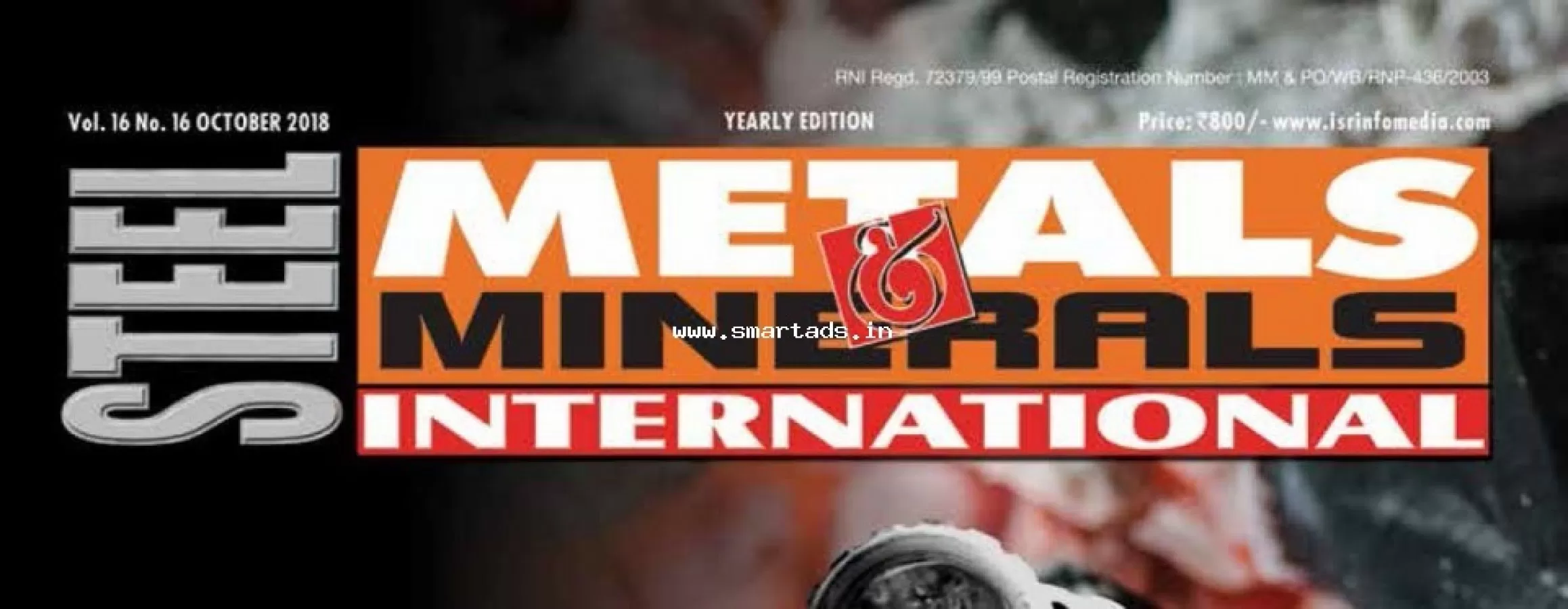 Magazine Media Steel Metals And Minerals International Advertising in India