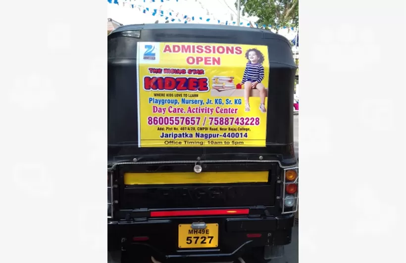 Non-Traditional Media Auto Rickshaw Advertising in Nagpur
