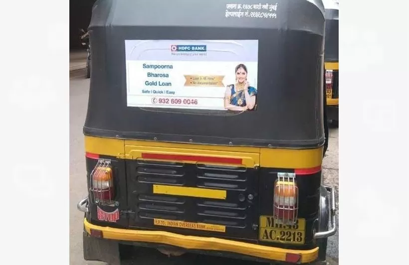 Non-Traditional Media Auto Rickshaw Advertising in Navi Mumbai