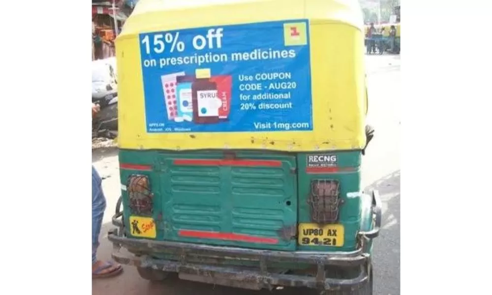 Non-Traditional Media Auto Rickshaw Advertising in Noida