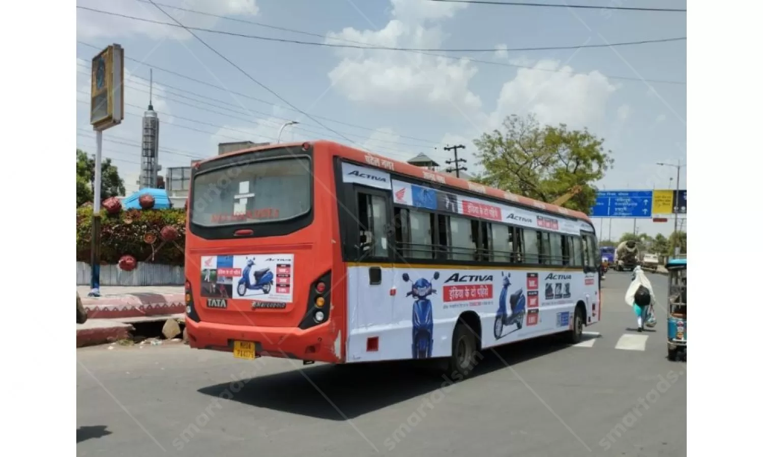 Non-Traditional Media Bus Advertising in Bhopal