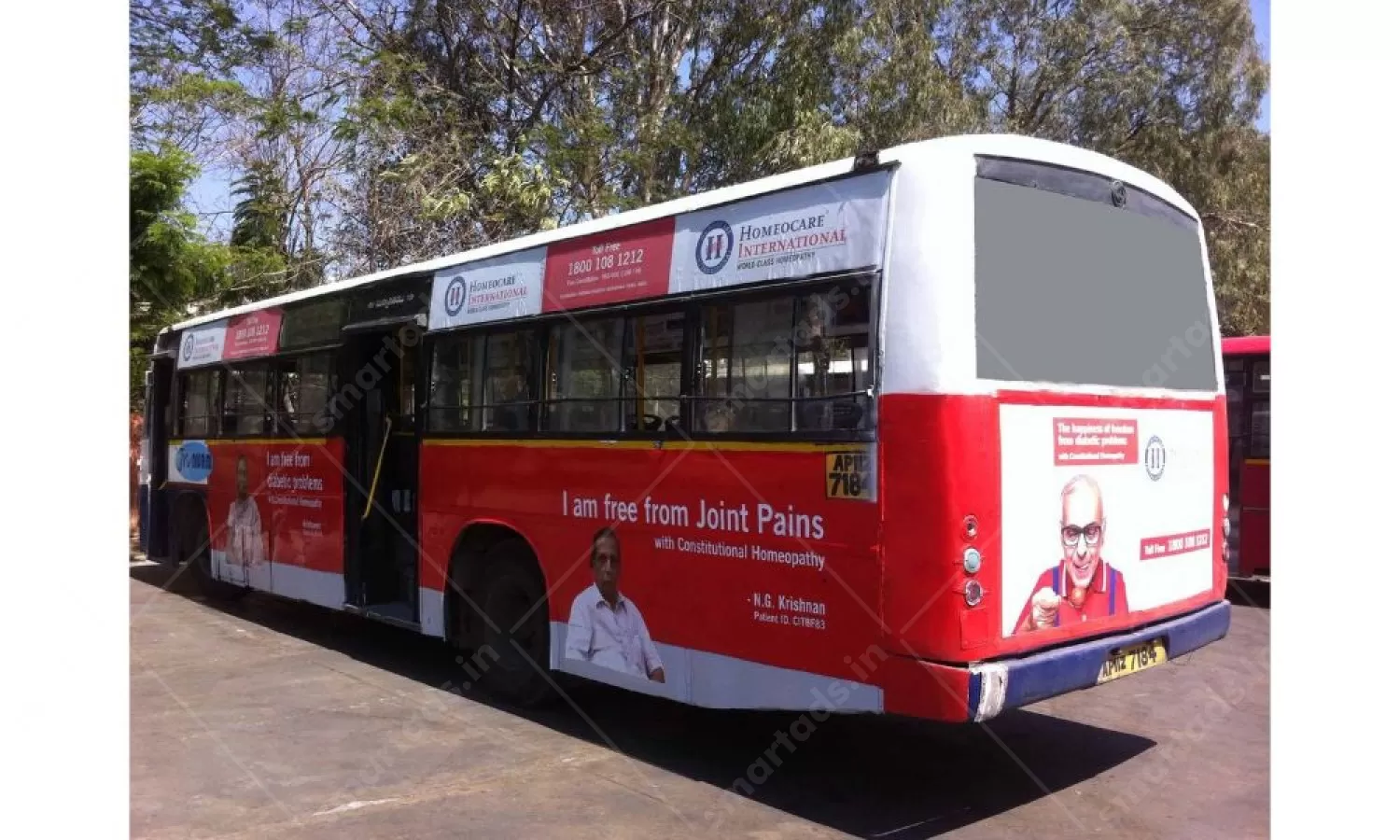 Non-Traditional Media Bus Advertising in Hyderabad