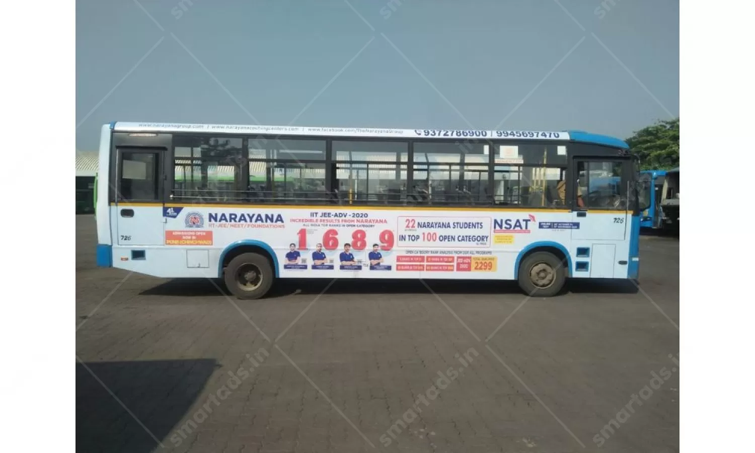 Non-Traditional Media Bus Advertising in Pune