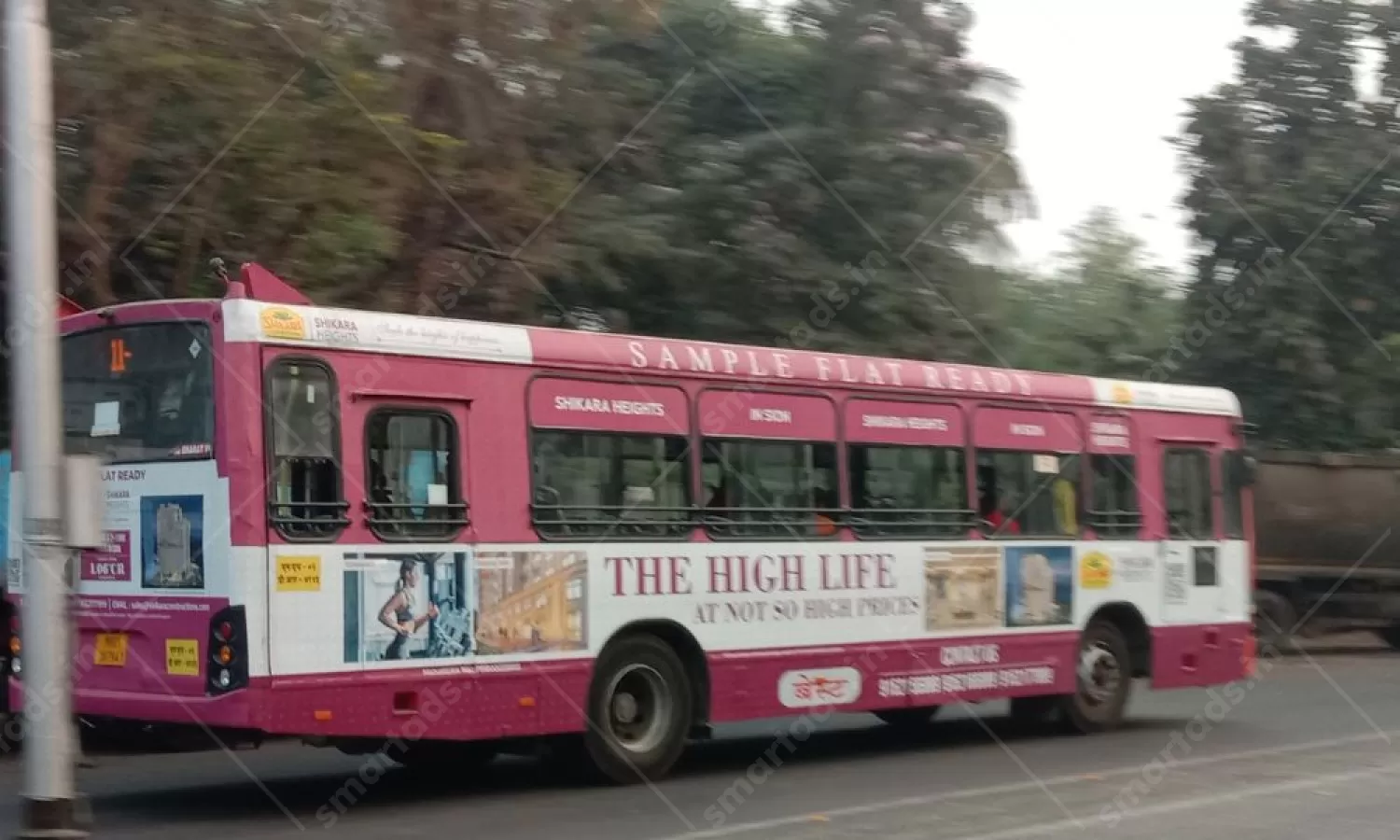 Non-Traditional Media Bus Advertising in Mumbai