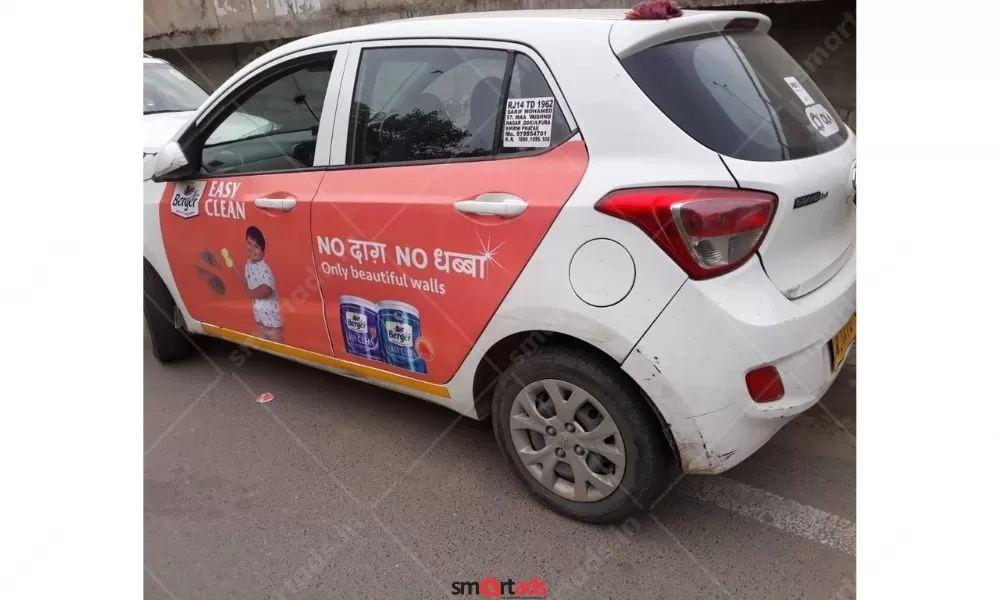 Non-Traditional Media Cab Branding Advertising in Pune