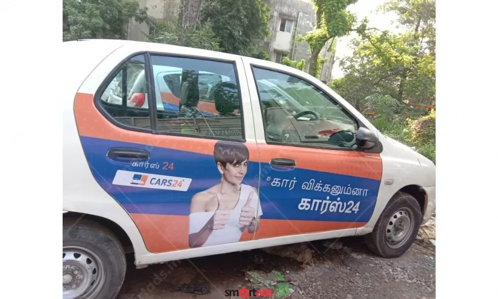 Non-Traditional Media Cab Branding Advertising in Coimbatore