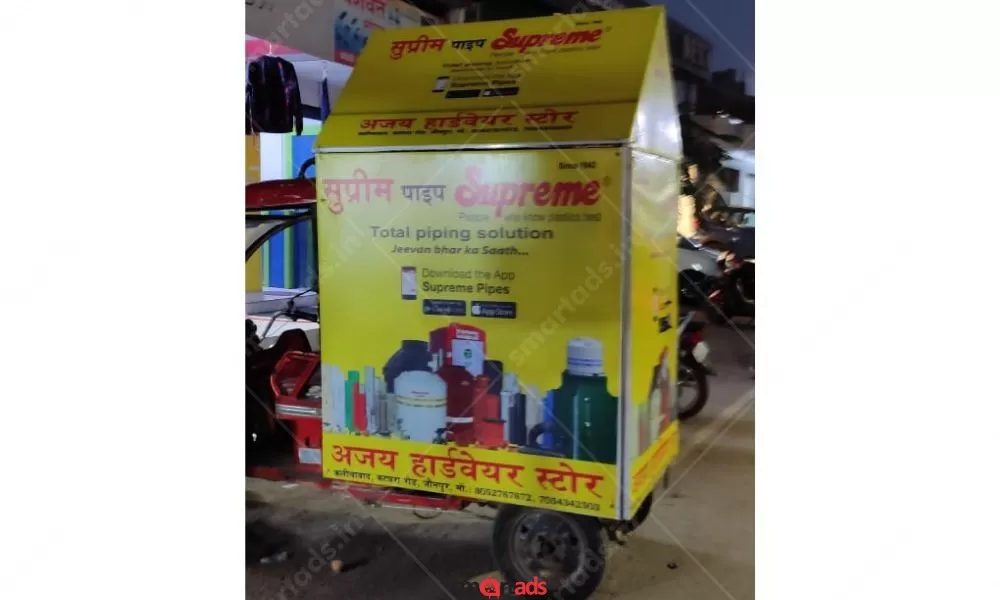 Non-Traditional Media E Rickshaw Advertising in Punjab