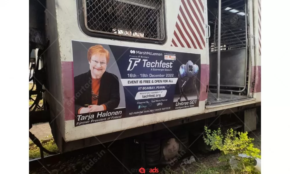 Local Train Advertising