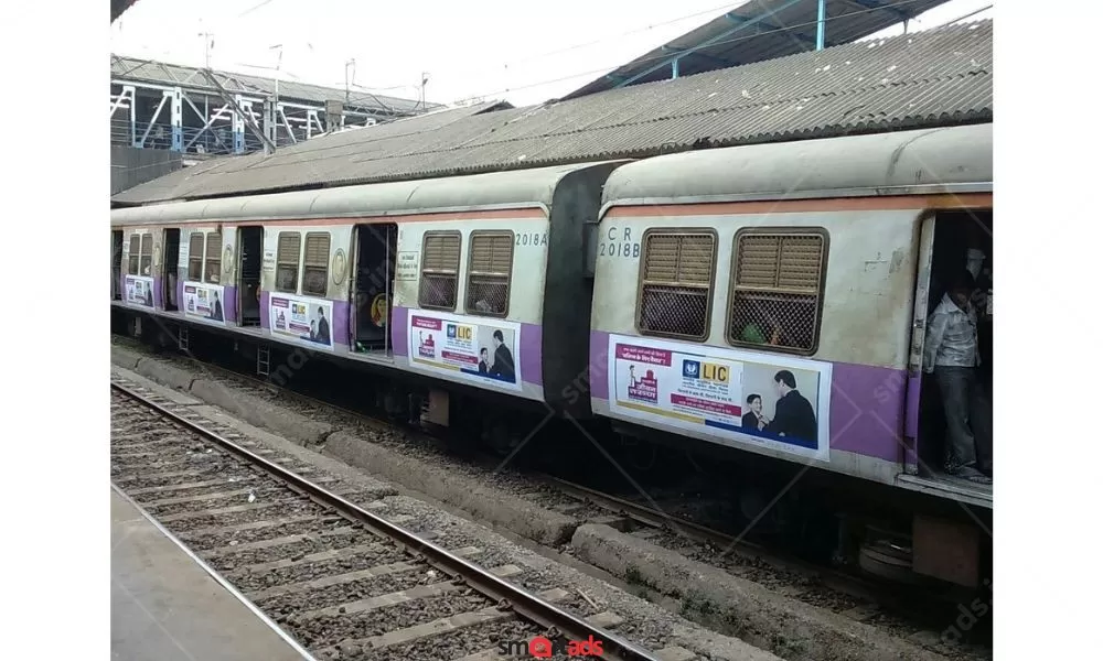 Non-Traditional Media Local Train Advertising in Chennai