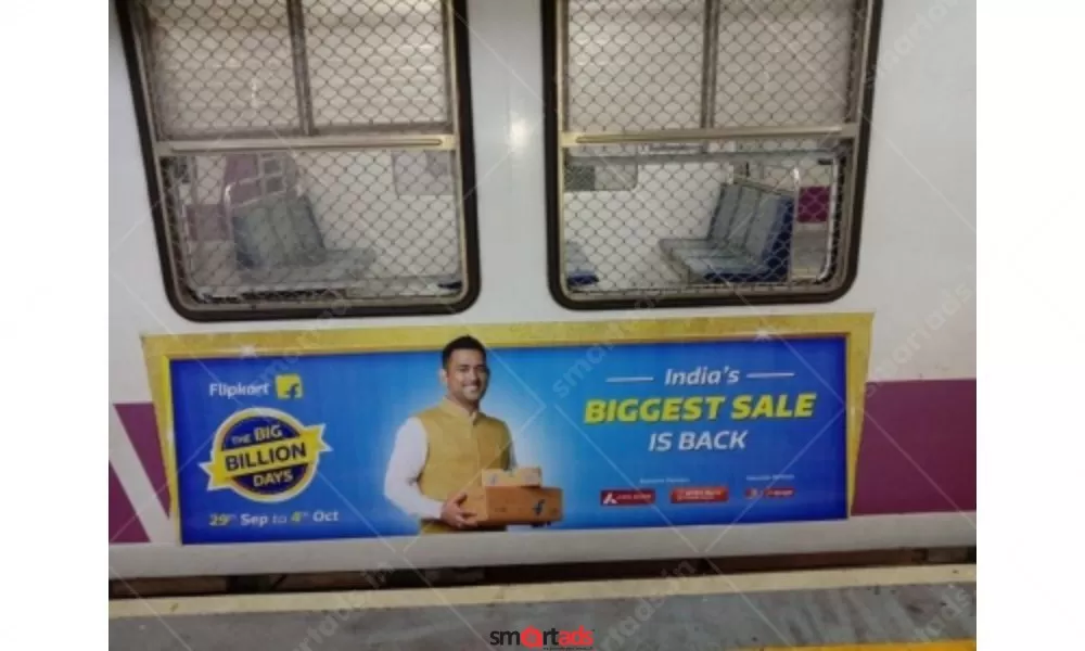 Non-Traditional Media Local Train Advertising in Hyderabad