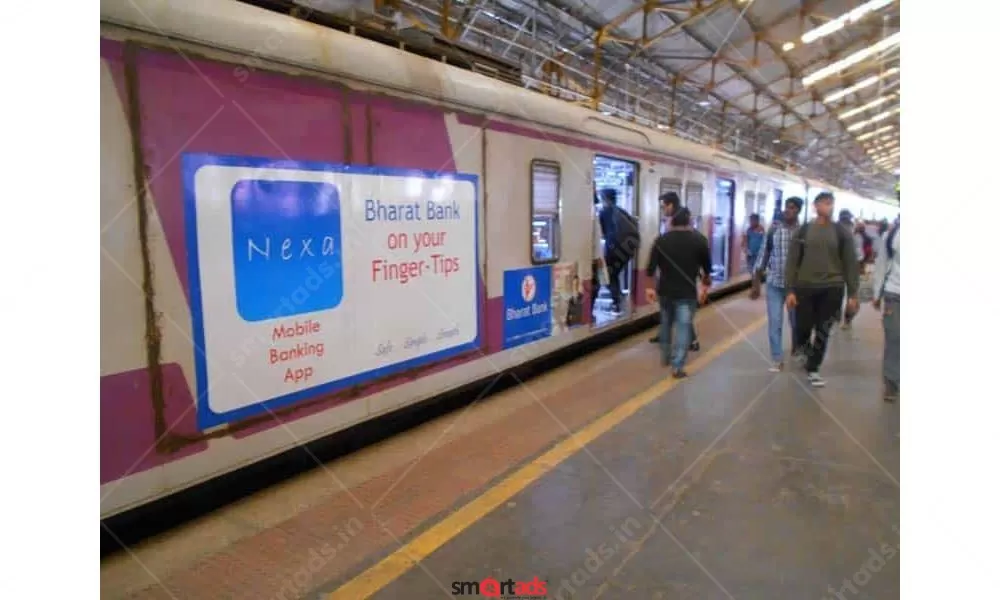 Non-Traditional Media Local Train Advertising in Mango