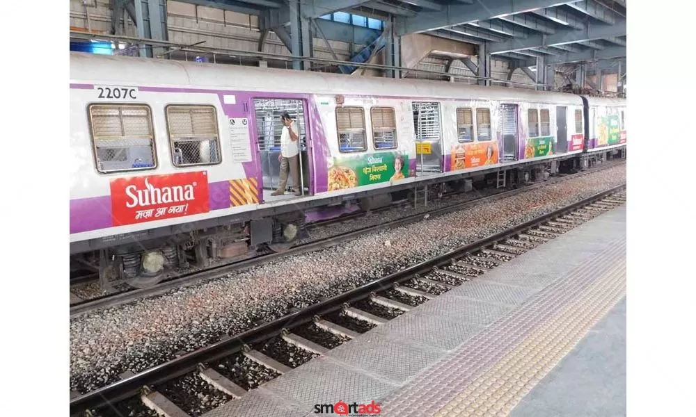 Non-Traditional Media Local Train Advertising in Surat