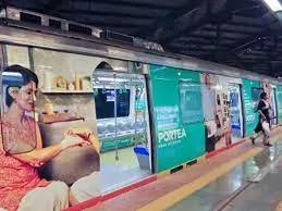 Non-Traditional Media Metro Train Advertising in Mumbai