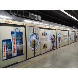 Non-Traditional Media Metro Train Advertising in Pune