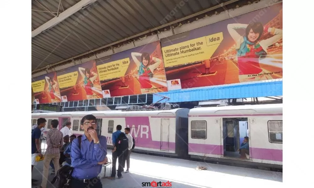 Non-Traditional Media Railway Station Advertising in Borivali