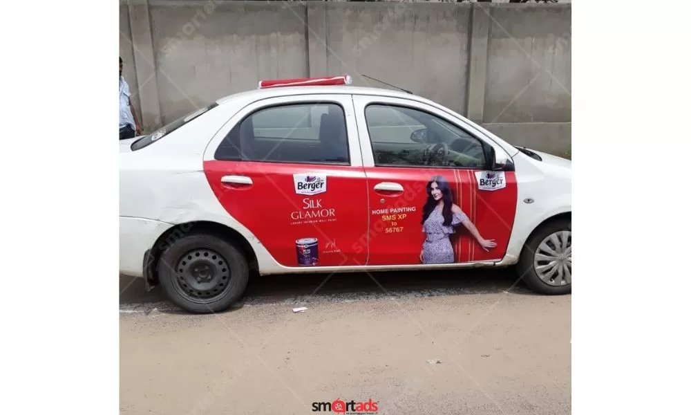 Non-Traditional Media Cab Branding Advertising in Jaipur