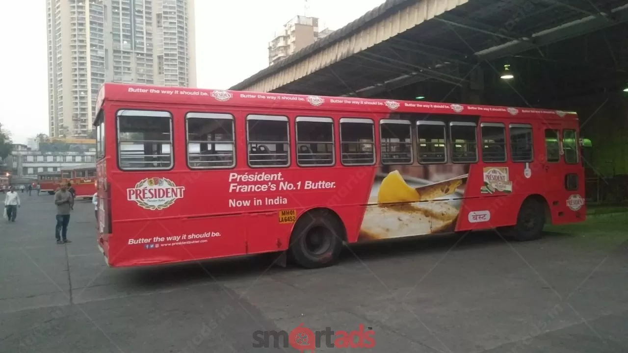Outdoor Media Best Bus Advertising in Mumbai