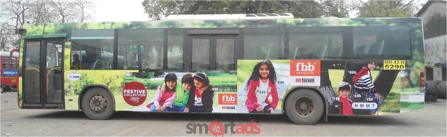 Outdoor Media Bus Advertising in Delhi