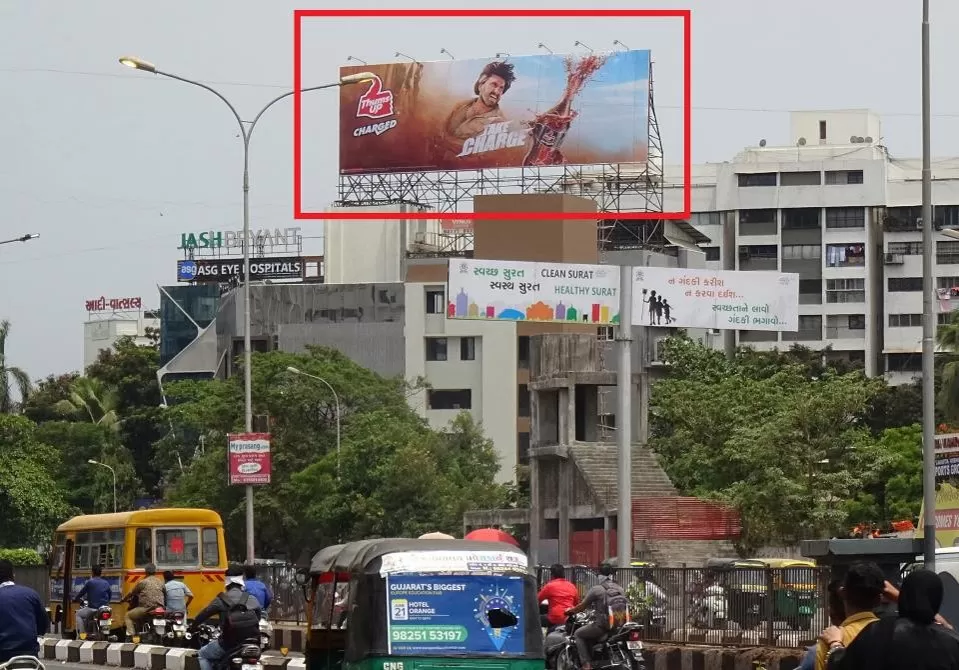 Outdoor Media Hoarding Advertising in Surat