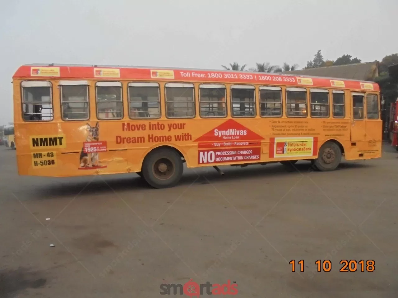 Outdoor Media NMMT Bus Advertising in Navi Mumbai