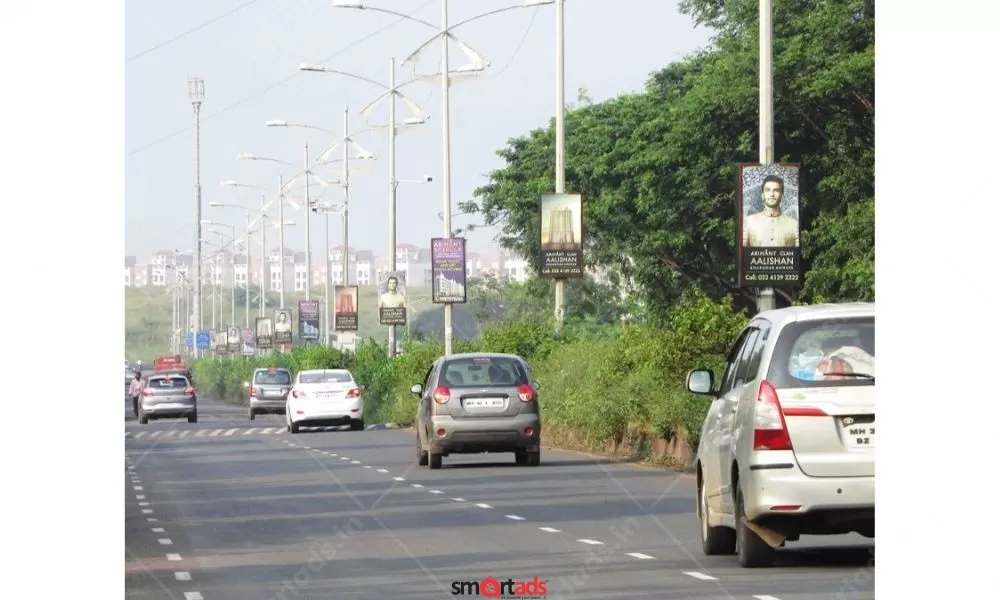 Pole Kiosks Advertising