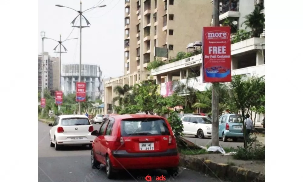 Pole Kiosks Advertising