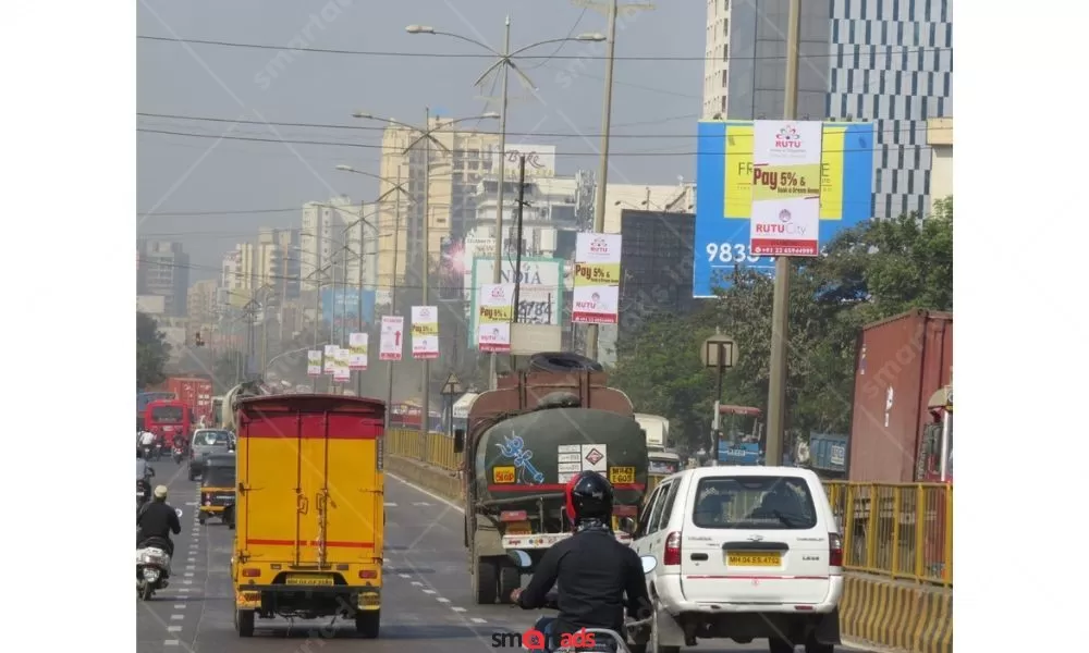 Pole Kiosks Advertising