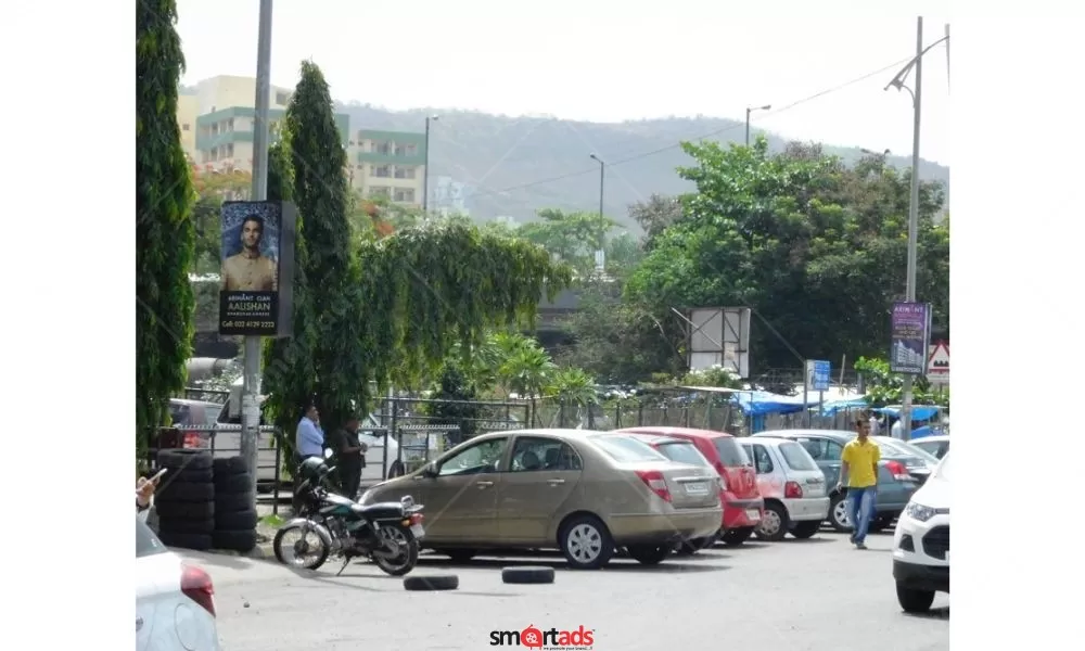 Pole Kiosks Advertising