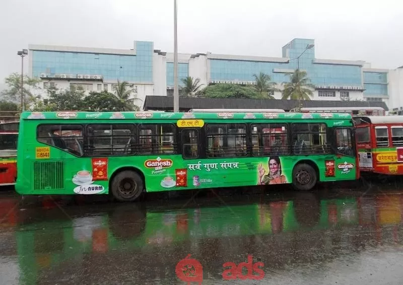 Outdoor Media TMT Bus Advertising in Thane
