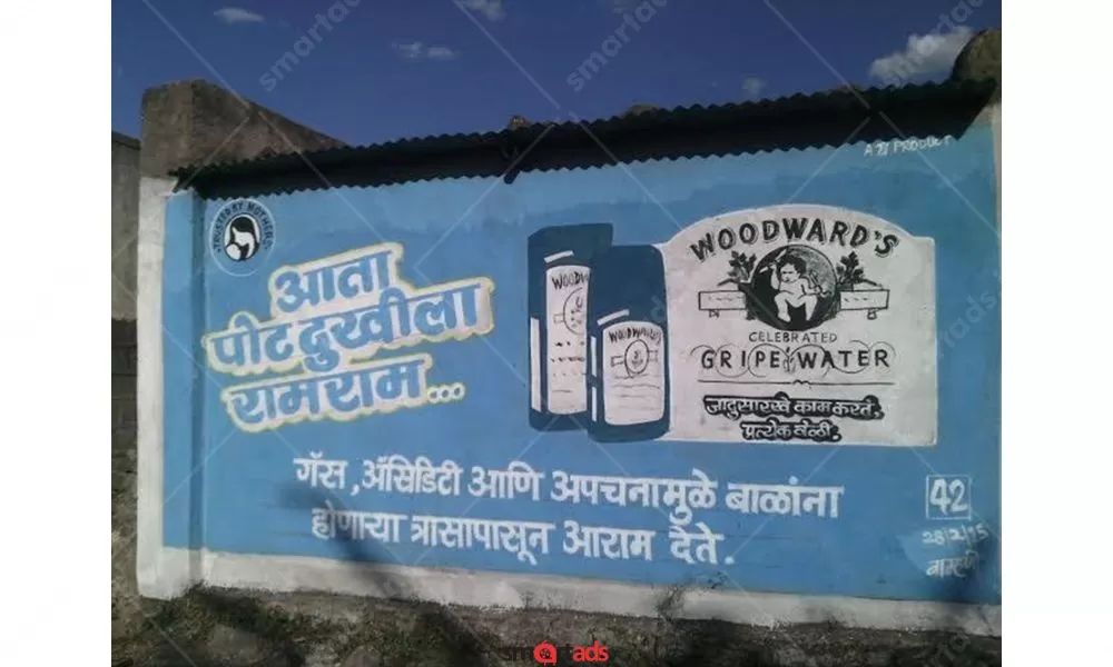 Outdoor Media Wall Painting Advertising in Haryana
